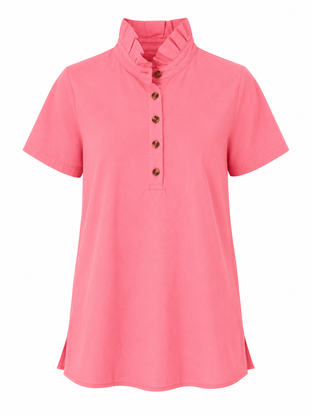 Ruffle Collar Mini Dress
