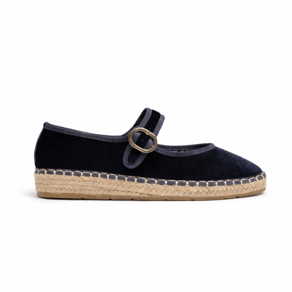 Espadrile Mary Jane- Black