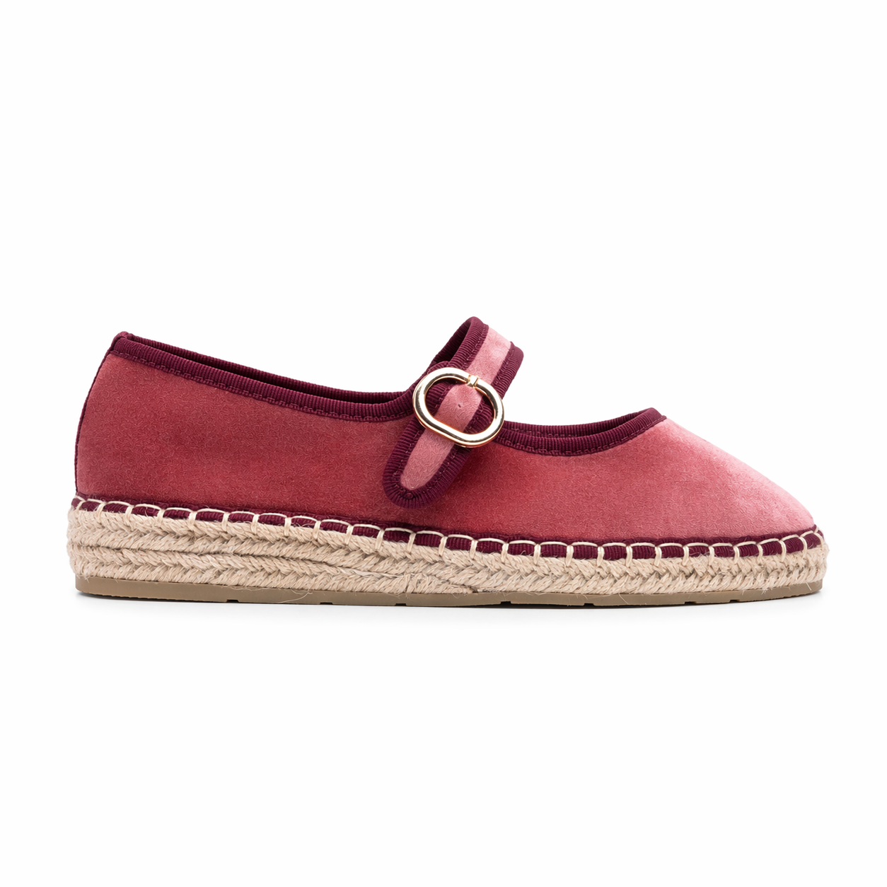 Mary Jane Espadrille - Velvet Rose