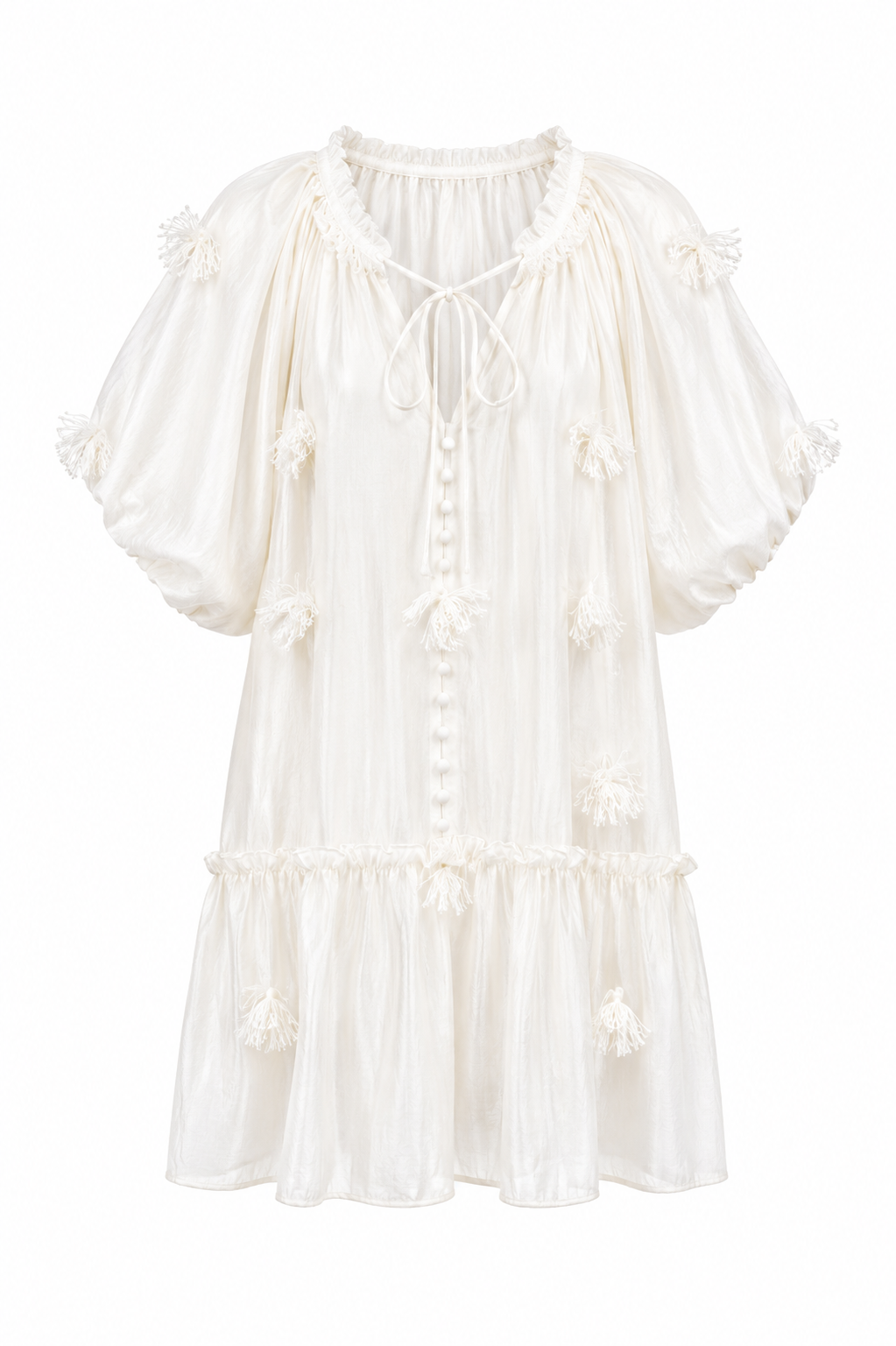Azure Tassel Dress