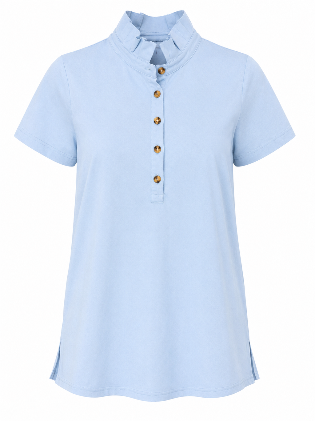 Ruffle Collar Mini Dress