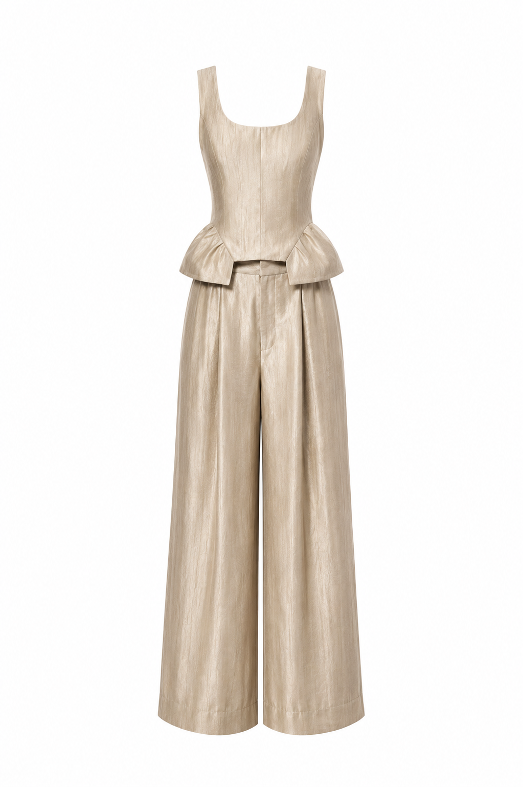 Lumière Peplum Set