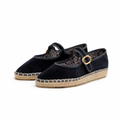 Espadrile Mary Jane- Black