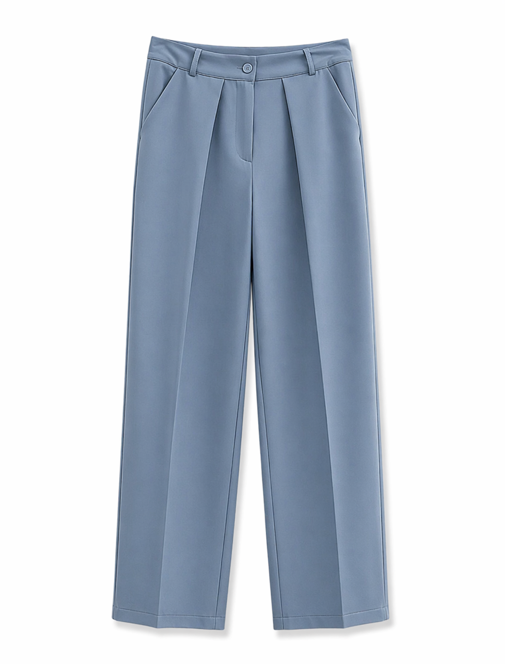 High-Waist Straight Pants