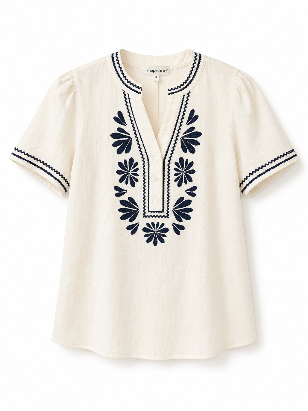 Embroidered Statement Blouse