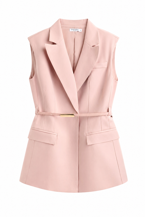 Blus Tailored Vest & Shorts Set
