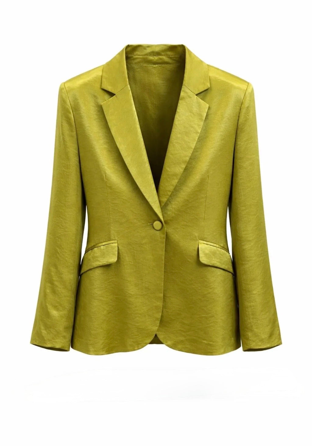 Silk Satin Blazer