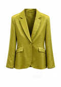 Silk Satin Blazer